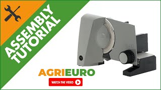 GRAEF G50EU Meat Slicer with 170 mm blade  Assembly Tutorial Video [upl. by Sine]