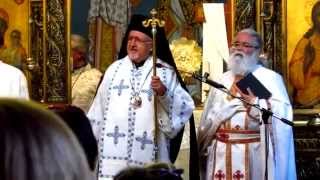 Worship at Greek Catholic Patriarchate Melkite church in Jerusalem [upl. by Bigelow]