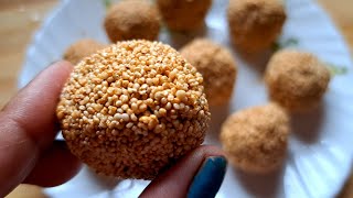 ठंड को दूर भगाने मे रामबाण है ये रामदाना लड्डू  Rajgira Laddu Recipe  Winter Special Laddu Recipe [upl. by Satsoc59]