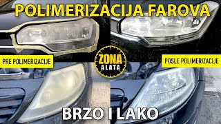 Polimerizacija Farova  Hemijsko Poliranje Farova [upl. by Ayotel716]