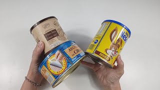 Si tienes LATAS prueba hacer estas IDEAS ManualidadesdiyartesanatoReciclaje Arte en casa [upl. by Kalb]