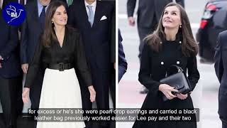 Queen Letizia doubles down her stance on ‘affair’ scandal in new outing [upl. by Ztnaj]