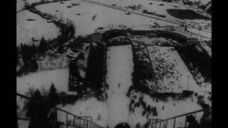 GarmischPartenkirchen 1952 Skispringen Skijumping [upl. by Valina]