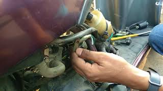 Honda Activa starting problem ignition coil replace [upl. by Camilia]