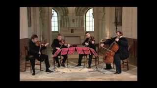 Mozart Requiem KV 626 for string quartet Quatuor Debussy 5Recordare [upl. by Eahsram]