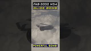 Russias Powerful FAB 3000 Glide Bomb in Action militarytechnology glidebomb [upl. by Dajma]