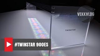 UnboxingTwinstar ES plafoniera a led W RGB per acquario e descrizione [upl. by Namron789]