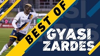 Gyasi Zardes Goals amp Skills for LA Galaxy [upl. by Hairom133]