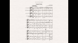 Capriol suite done for clarinet quartet [upl. by Griselda]