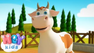 Ineğimiz Lola şarkısı 🐮 Mö mö inek çizgi film  HeyKids  Bebek videoları [upl. by Eiramenna]