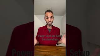 Power Cord and Setup Considerations [upl. by Emsmus680]