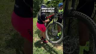 Por que😐🤣🤣 bike ciclismo mtb ciclista humor casalcomédia [upl. by Carney]