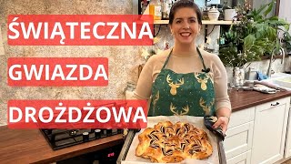 Jak upiec gwiazdę makową drożdżową świąteczneWypieki [upl. by Llatsyrk]