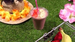 Smoothie fraise banane [upl. by Gale]