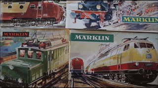 Märklin Kataloge 1964 1965 1966 und 1967 durchgeblättert [upl. by Anirtac]