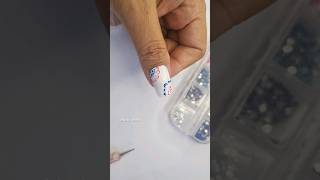 Beautiful classy nail art design 🎳 🎲nails nailart short viral nailart video shortvideo [upl. by Einnek]