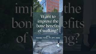 Walking for Osteoporosis  Balance and Posture for Bone Benefits  Wellen shorts [upl. by Adiuqal]