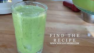 HOW TO MAKE JUGO VERDE MEXICAN GREEN JUICE AN ESSENTIAL MEXICAN RECIPE YOU NEED IN YOUR REPERTOIRE [upl. by Schlessinger]