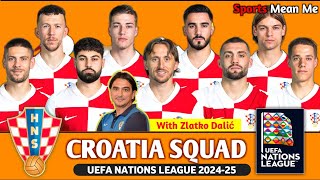 Croatia Squad For UEFA Nations League 2024 in October  Croatia Nations Football Team [upl. by Timmie]