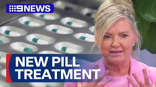 First nonhormonal pill treatment for menopause symptoms  9 News Australia [upl. by Bo]