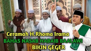 Bikin Geger Ceramah HRhoma Bahas Tentang Nasab Habib [upl. by Blessington]