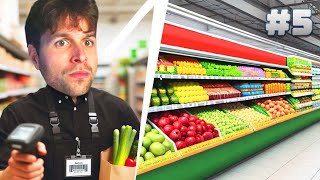 EXPANSIÓN EN EL SUPERMERCADO 5  SuperMarket Simulator [upl. by Sibley]