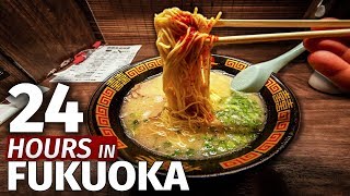 24 Hours in Fukuoka  Japans Ramen Capital [upl. by Dina902]