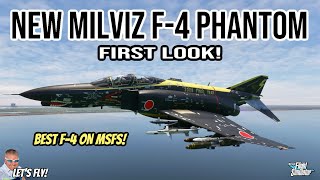 New Milviz F4 Phantom First Look On MSFS BEST F4 Phantom We Got Microsoft Flight Simulator [upl. by Elimay]