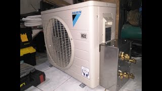 Proses Modifikasi AC Multi Split 15pk dan 1pk Plus Water Heater  Multi Split AC [upl. by Eluj]