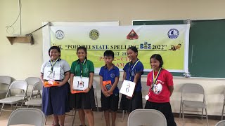 Clips from the 2022 Pohnpei State Spelling Bee [upl. by Pirali]