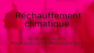 Réchauffement climatique  quelles causes pour quelles conséquences [upl. by Eimak868]