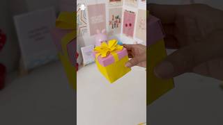 Christmas ആയാൽ gift box ഒക്കെ വേണ്ടേ🎁 diy craft shorts giftbox [upl. by Ylnevaeh146]