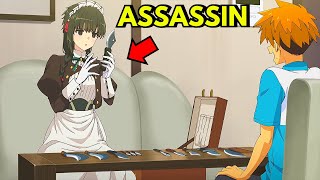 🌎Student Hires ExAssassin as His Personal Maid  Anime Recap [upl. by Denison349]