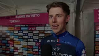 Laurence Pithie  Interview before Giro dItalia 2024 [upl. by Kuhlman]