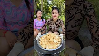 Cooking yummy biscuit with milk recipe food delicious cookrecipe [upl. by Rillis]