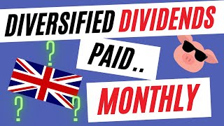 Get Paid Dividends Every Month With This UK Diversified Portfolio [upl. by Iinden]