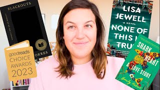 Reading My Most Anticipated 2023 GoodReads Choice Award Nominees  Reading Vlog [upl. by Ribble]