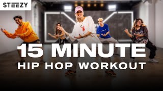 15 MIN HYPE DANCE WORKOUT  Follow AlongNo Equipment [upl. by Ylrak]