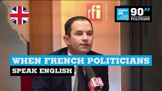 France When French politicians speak English [upl. by Neilson927]