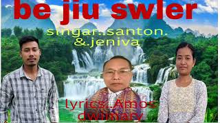 be jiu swler jebw noga new bodo gospel songSingers santona ampJeniva lyrics Amos dwimary [upl. by Gintz206]