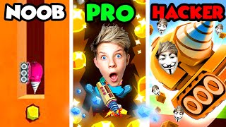 NOOB vs PRO vs HACKER  Ground Digger Prezley [upl. by Niret]