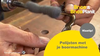 Polijsten met je boormachine [upl. by Aray934]