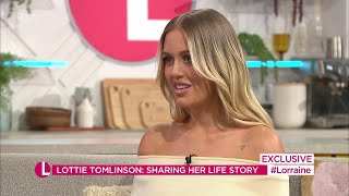 Lottie Tomlinson Is Sister Of Louis Tomlinson Of One Direction On Lorraine 01082024 [upl. by Cila]