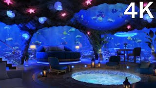 Underwater Dream  Relax in an underwater fantasy room [upl. by Etnoved]