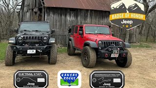 Kansas Rocks  Jeep Badge Of Honor Trails [upl. by Rap]