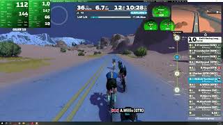 Zwift Racing League  Open EMEAE Central Division 1 D cat TTT [upl. by Cerelly827]