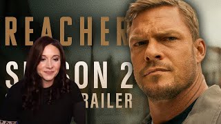 Reacher Season 2 Official Trailer Reaction Looks Good [upl. by Allemaj]