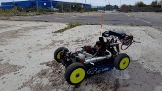 Running In My Rebuilt Nova B3 Evo Nitro Buggy Engine 😝 [upl. by Ybeloc]