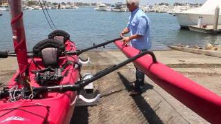 Hobie Mirage Tandem Island Trailer quotHow Toquot HD [upl. by Maillil466]