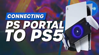 How To Connect The PS Portal To PS5 [upl. by Bonner]